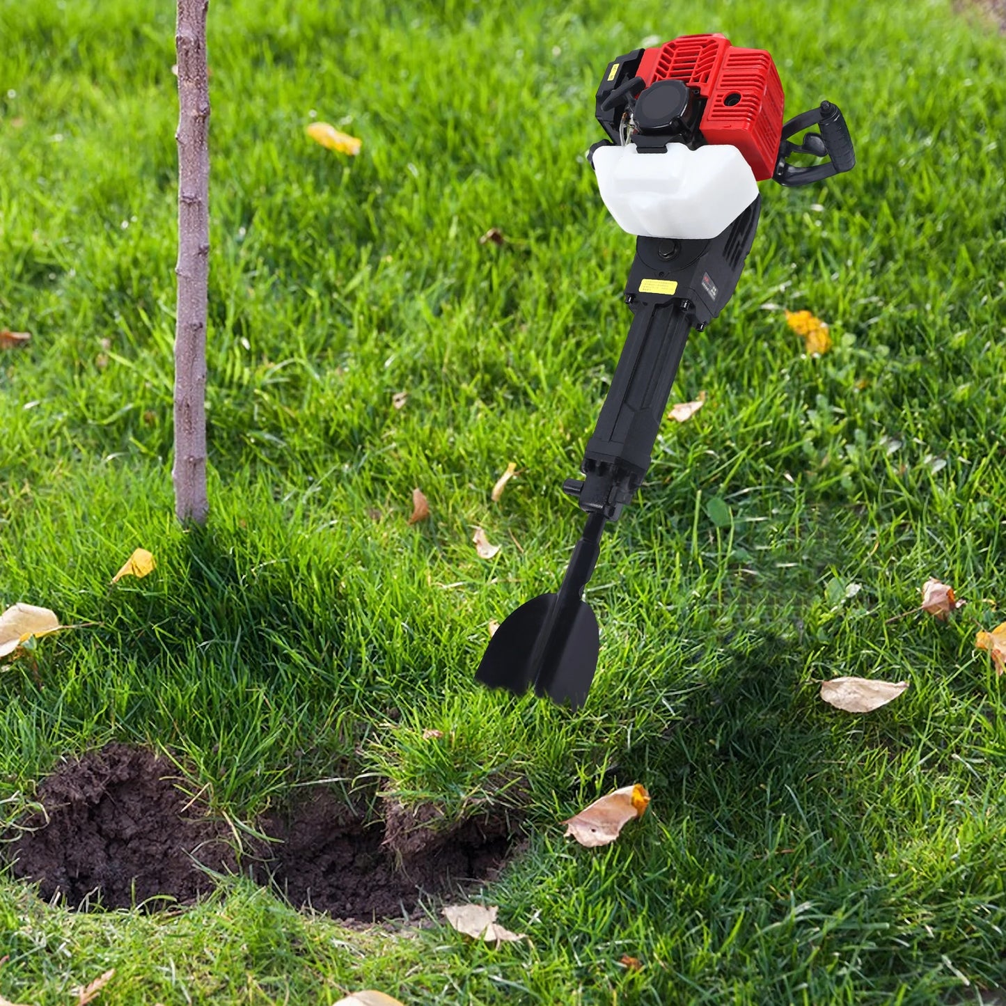 Bymaocar Gas Powered Garden Tree Digger And Digging Machine