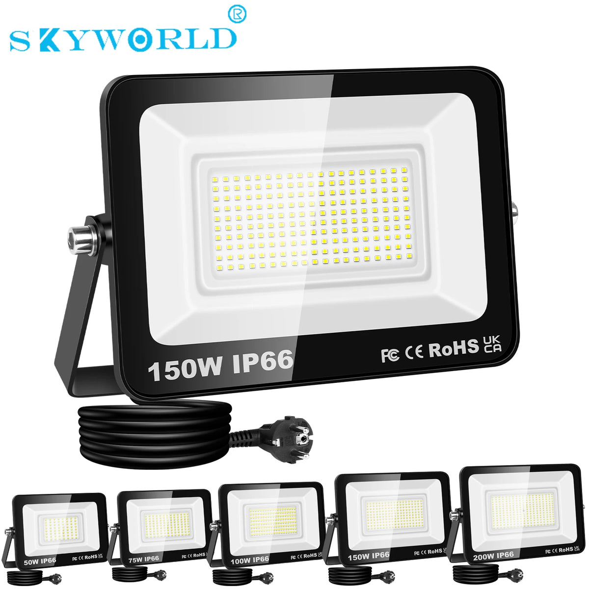 Skyworld Led Flood Light For Outdoor Wall And Garden Use