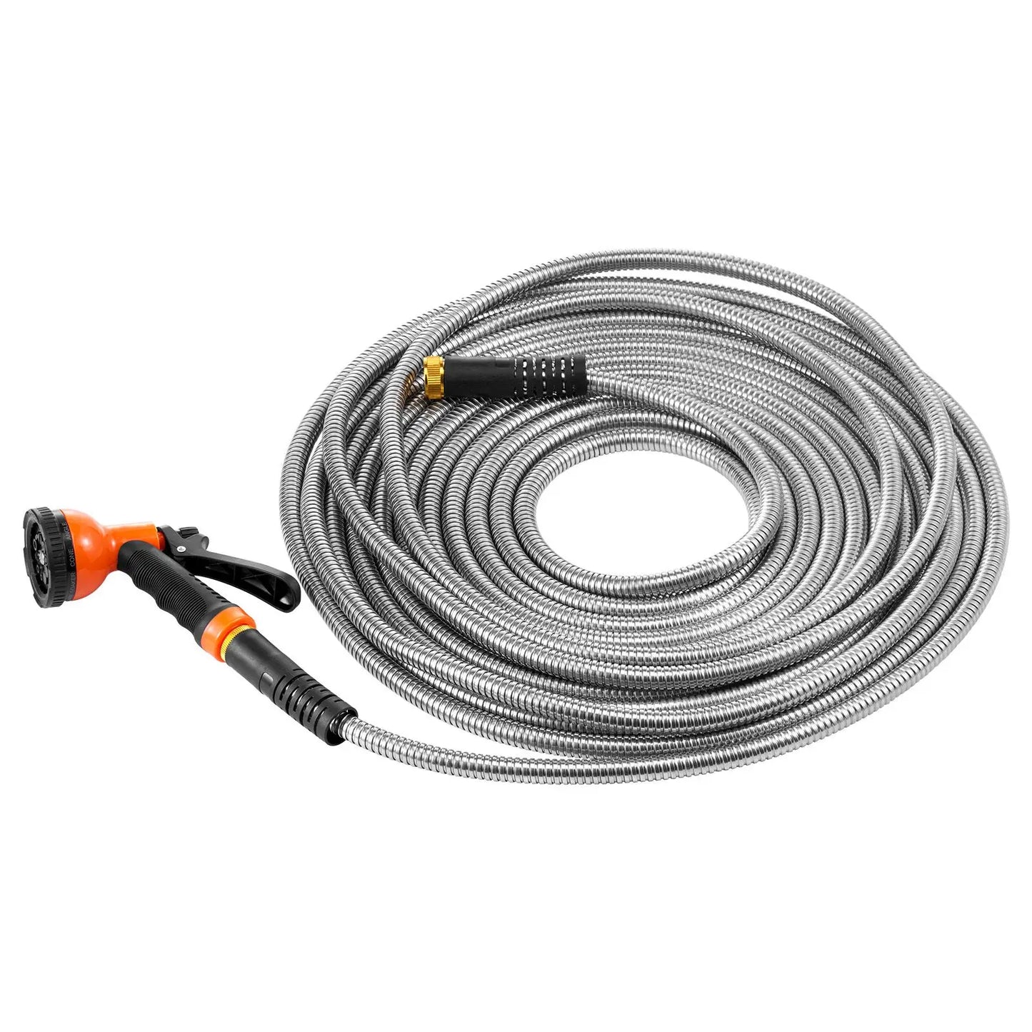 Heavy Duty Metal Garden Hose For Durable Outdoor Yard Watering