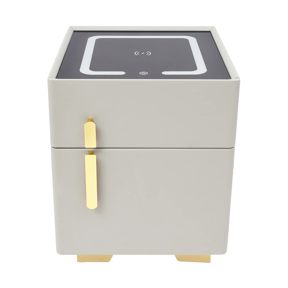 Bedside Charging Cabinet With Bluetooth Speaker And Wireless Charging