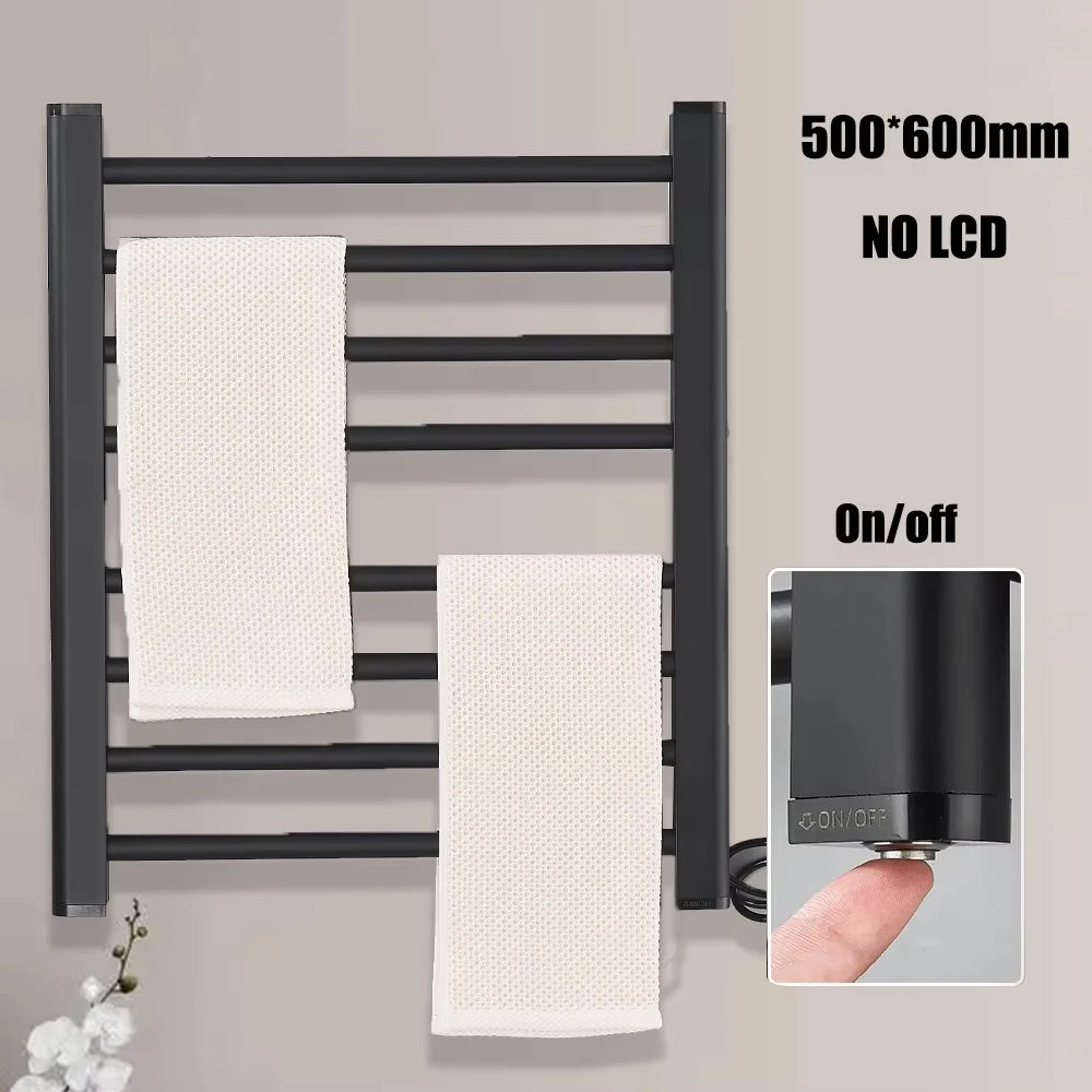 Onyzpily Digital Touch Thermostatic Heated Towel Rack