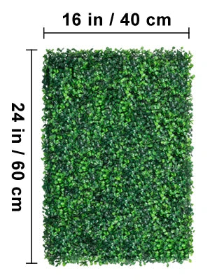 SucceBuy Artificial Boxwood Wall Panels