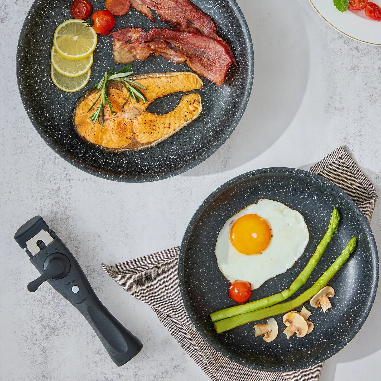 10 Piece Induction Nonstick Aluminum Cookware Set