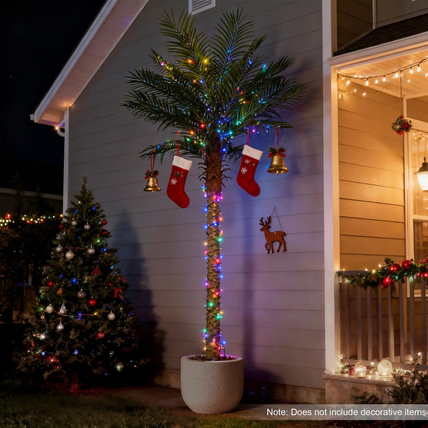 Olitree Artificial Golden Cane Palm Tree For Indoor Outdoor Decor
