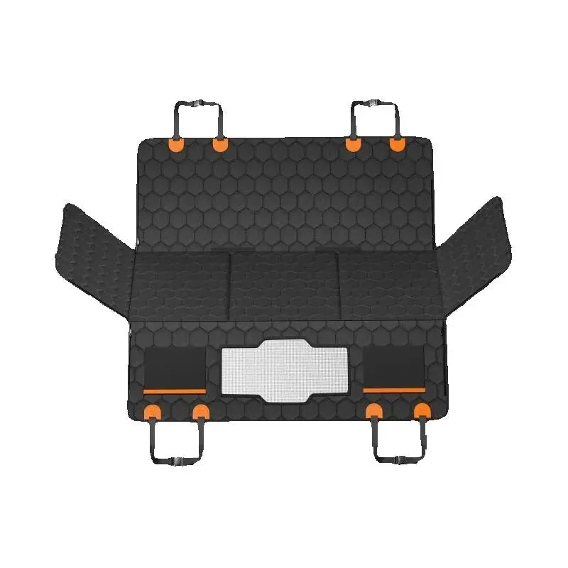 SucceBuy 350Lbs Dog Back Seat Extender With Mesh Window