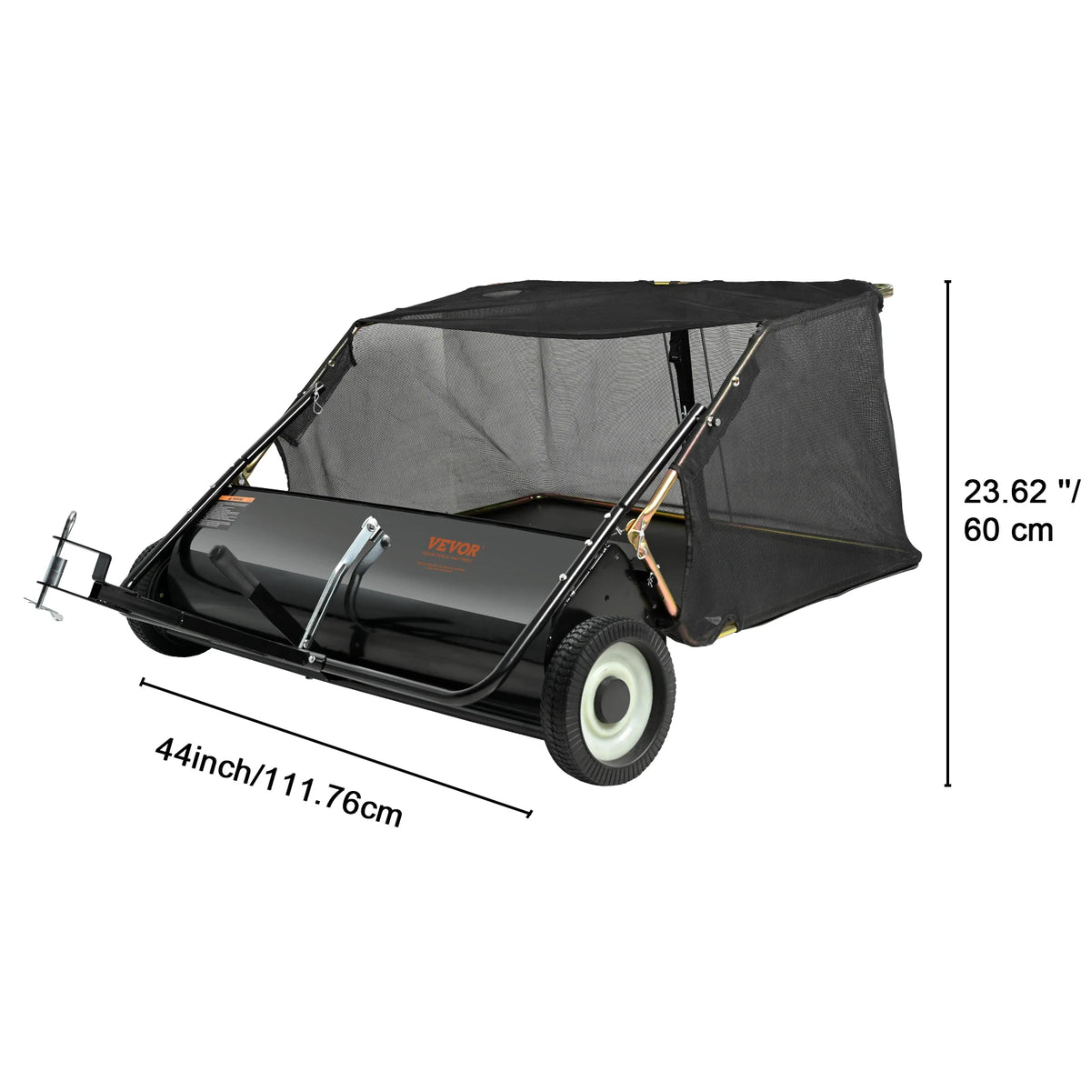 SucceBuy Tow Behind Heavy Duty Lawn Sweeper