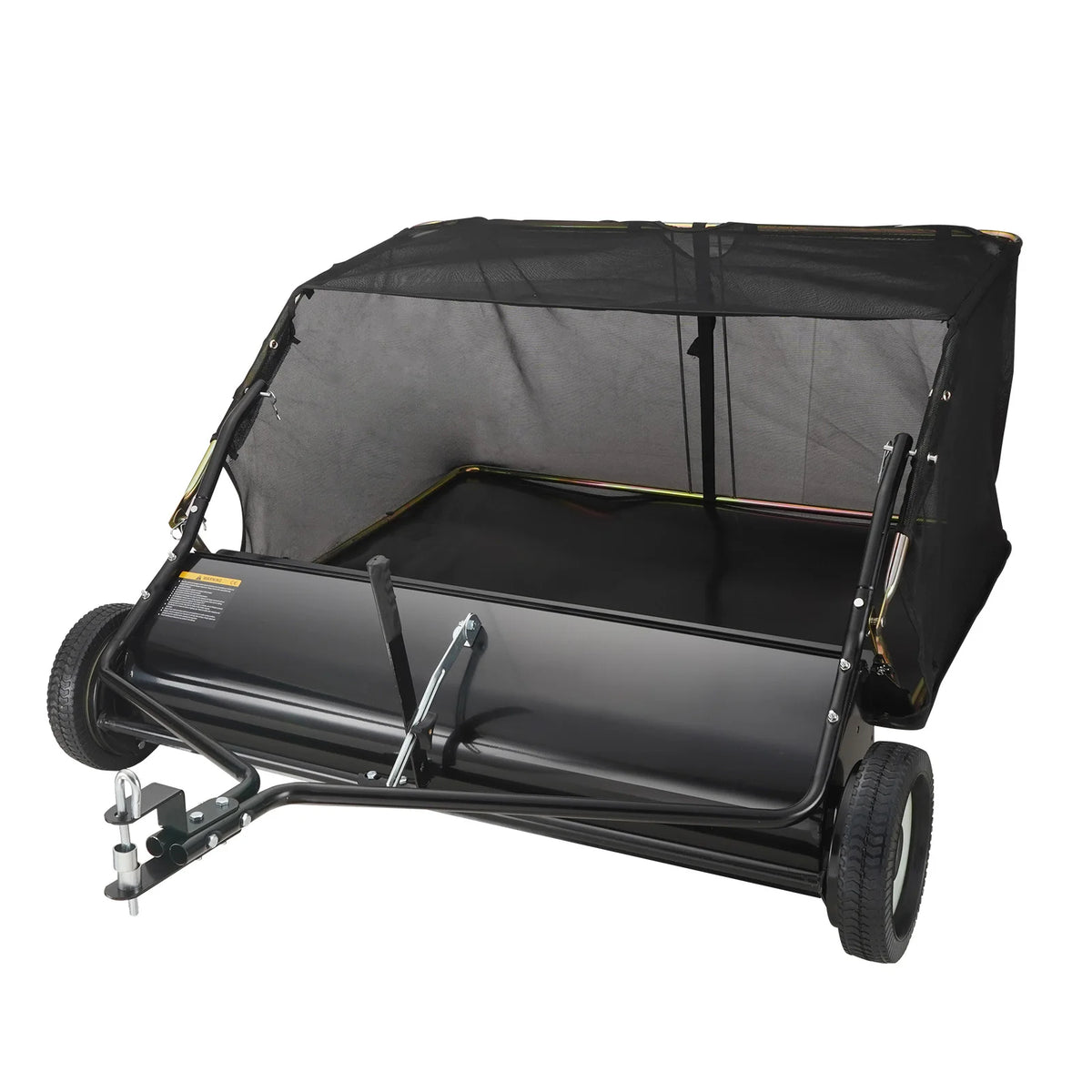 SucceBuy Tow Behind Heavy Duty Lawn Sweeper