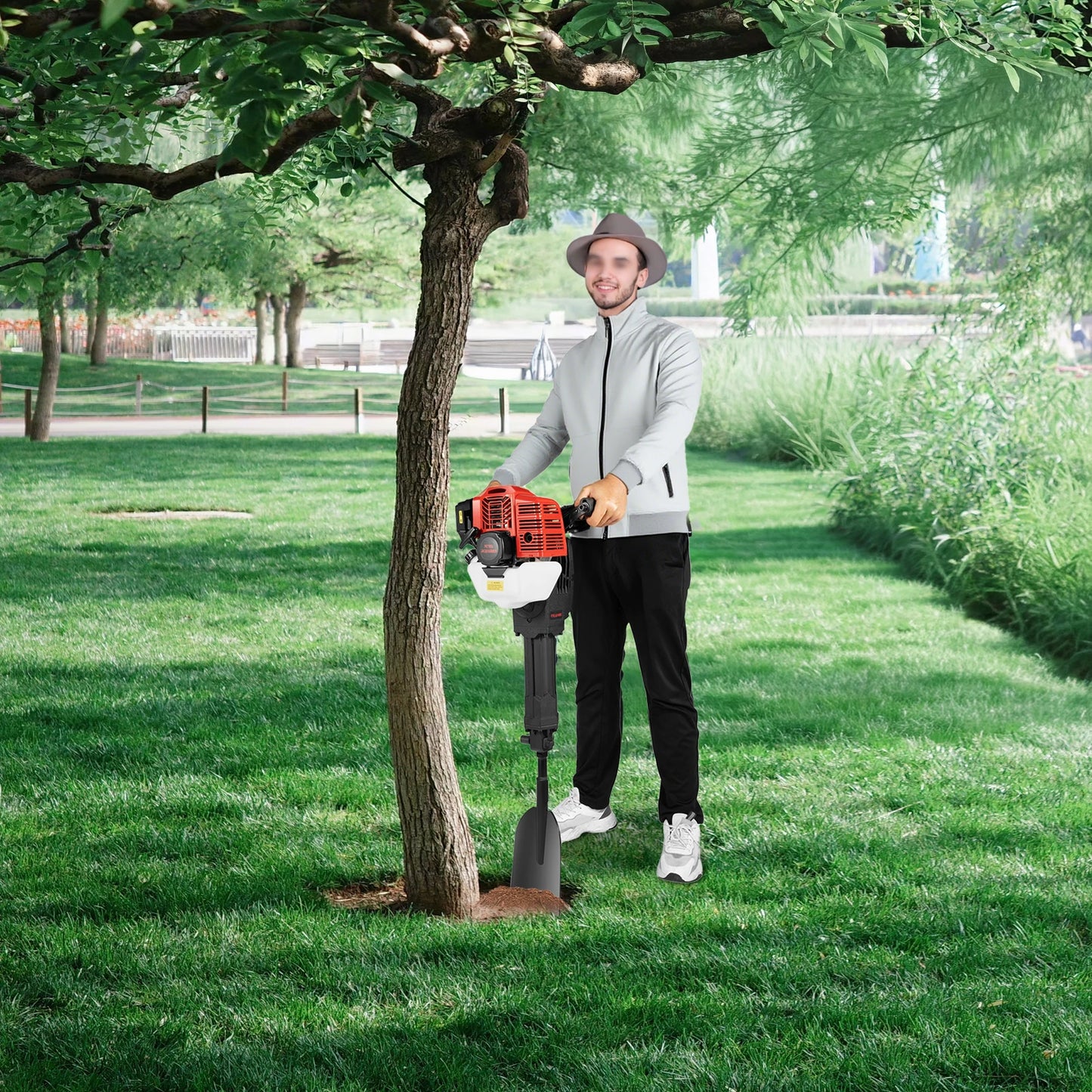 Bymaocar Gas Powered Garden Tree Digger And Digging Machine