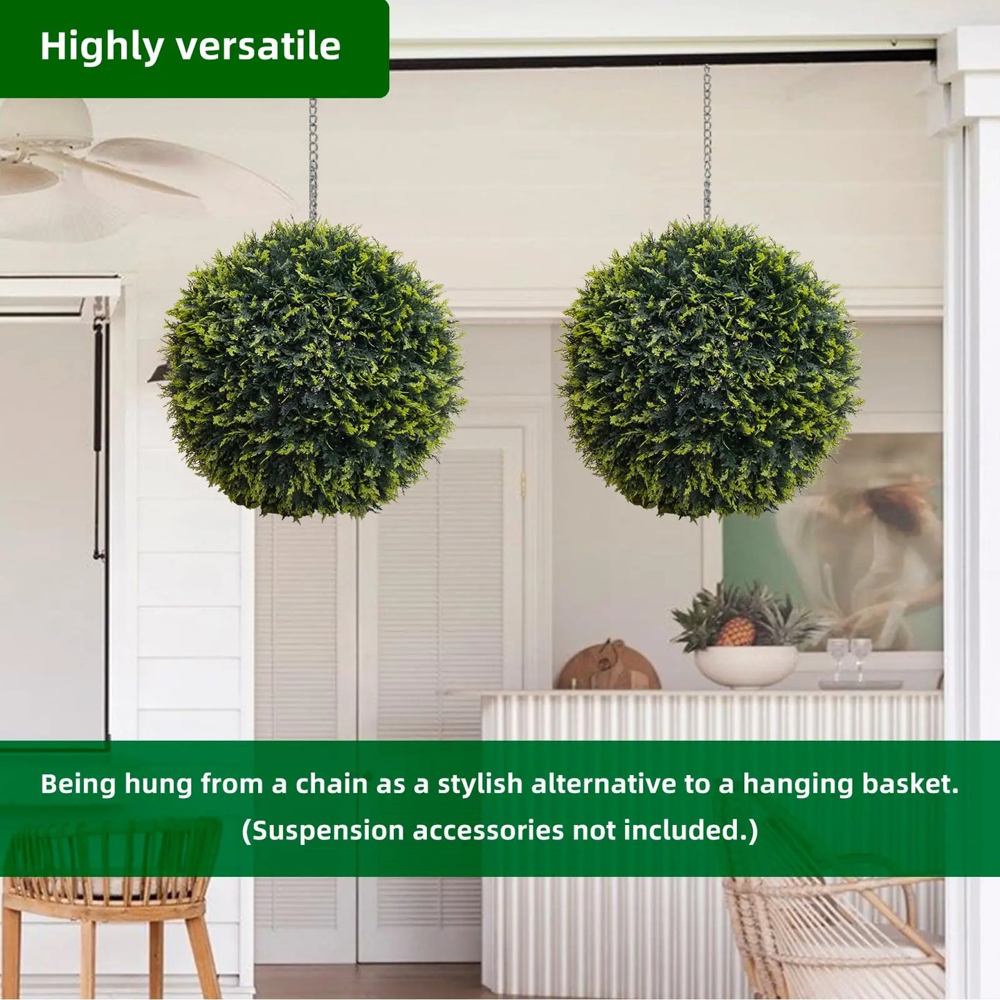 Studyset Artificial Topiary Balls For Outdoor And Wedding Decor