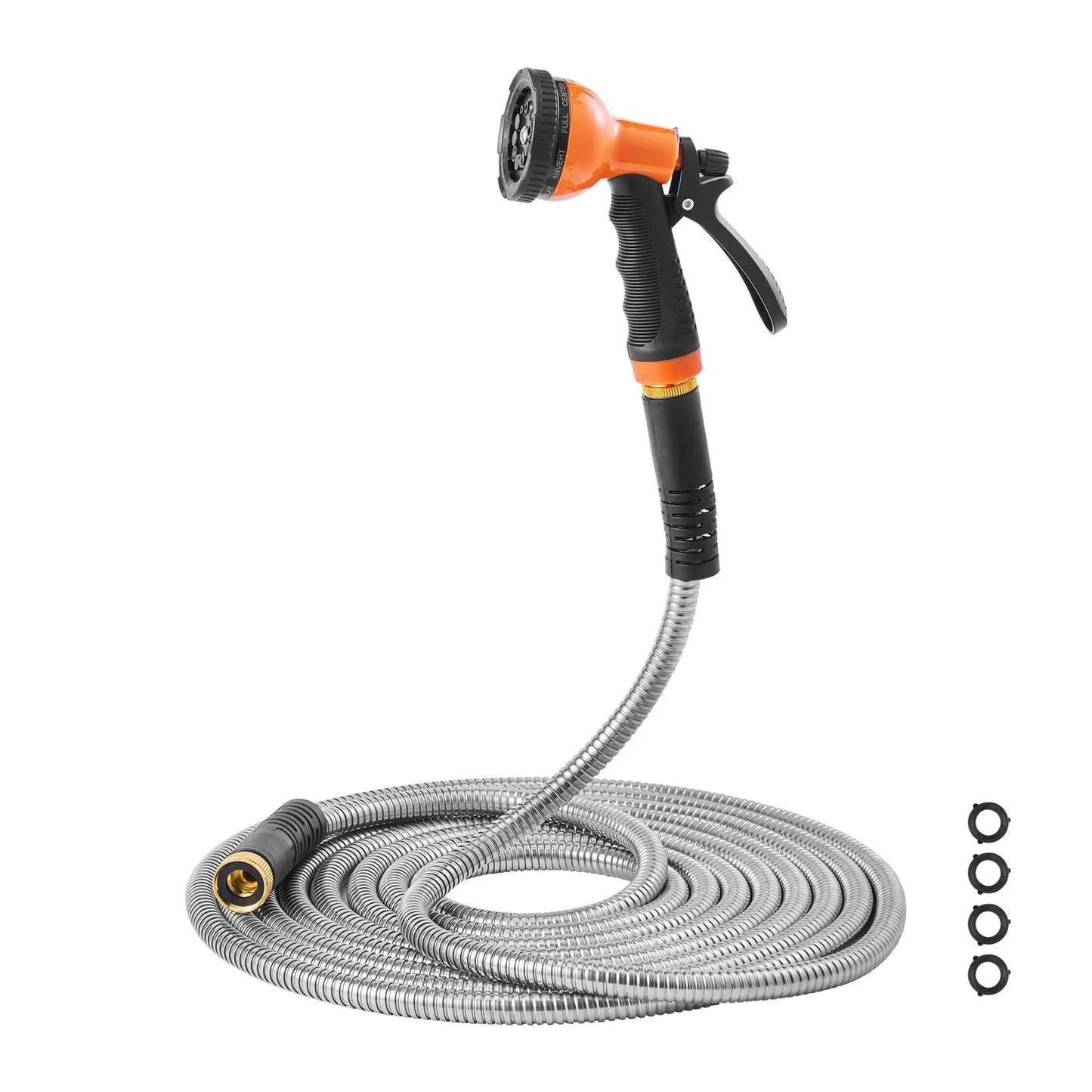 Heavy Duty Metal Garden Hose For Durable Outdoor Yard Watering