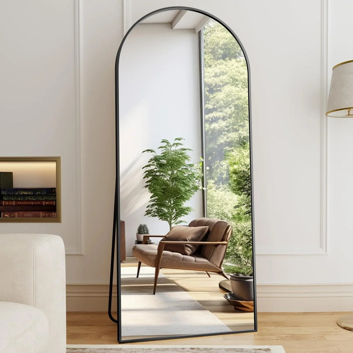 Arched Full Length Mirror For Free Standing Home Decor