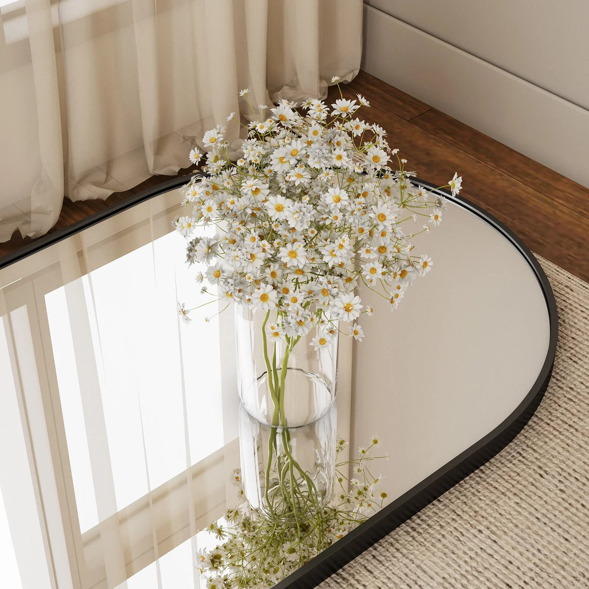 Arched Full Length Mirror For Free Standing Home Decor