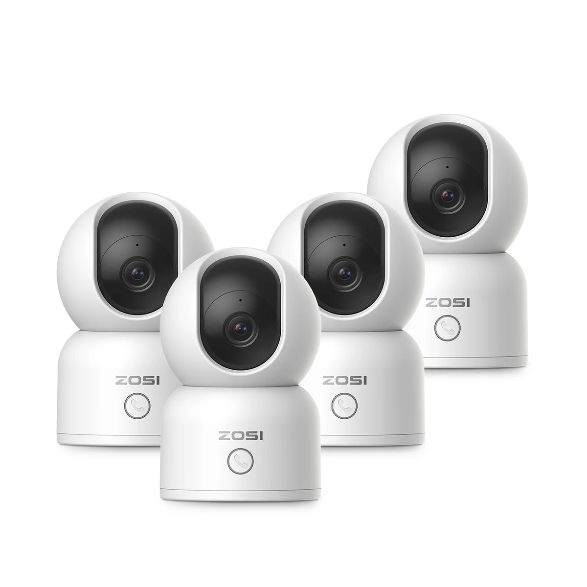 Zosi C528M 2K AI Auto Tracking PTZ Indoor WiFi Security Camera