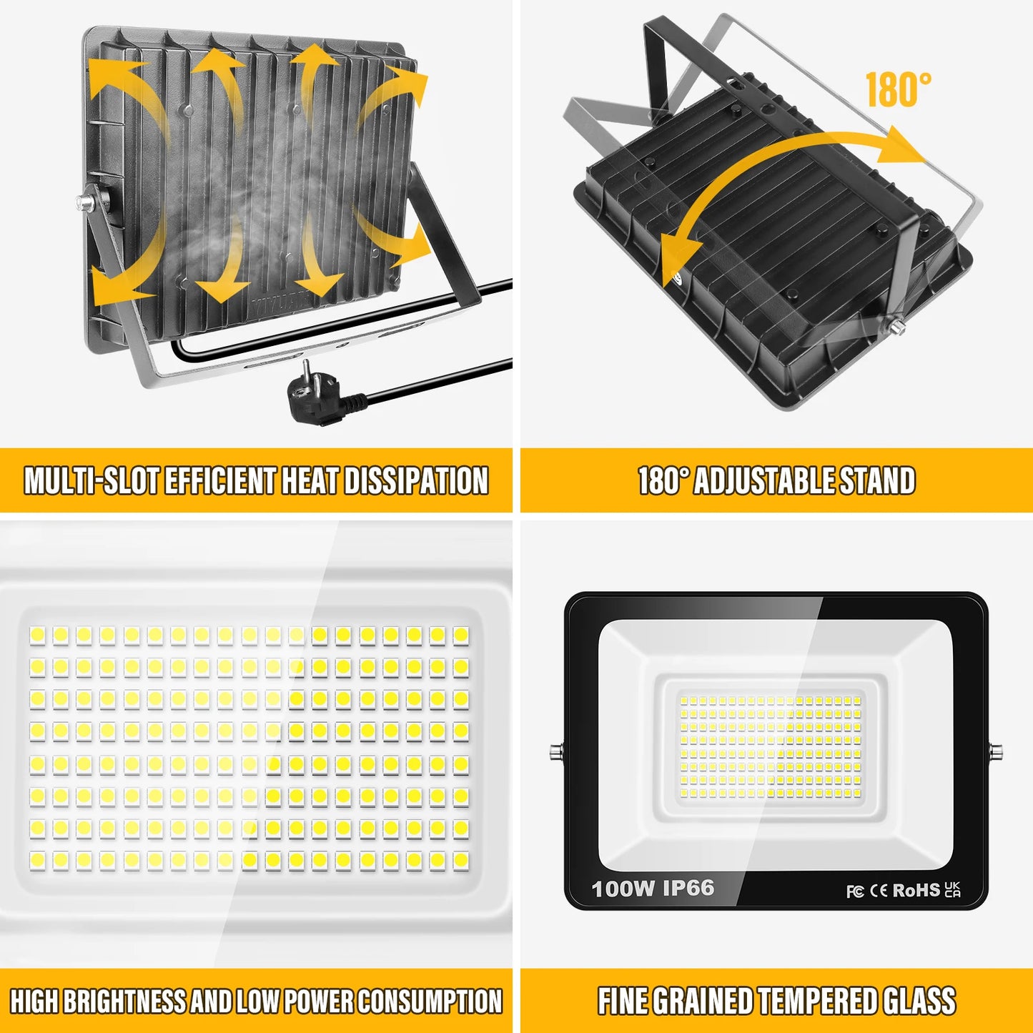 Skyworld Led Flood Light For Outdoor Wall And Garden Use