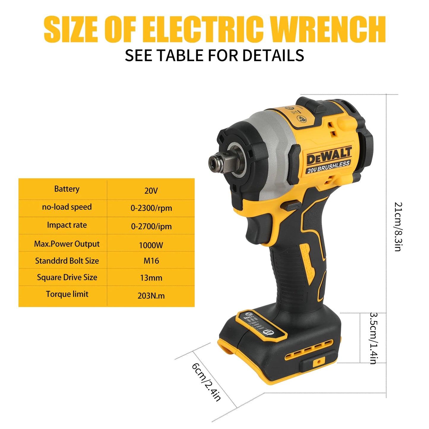 DeWalt DCF850 20V Brushless Cordless Impact Driver