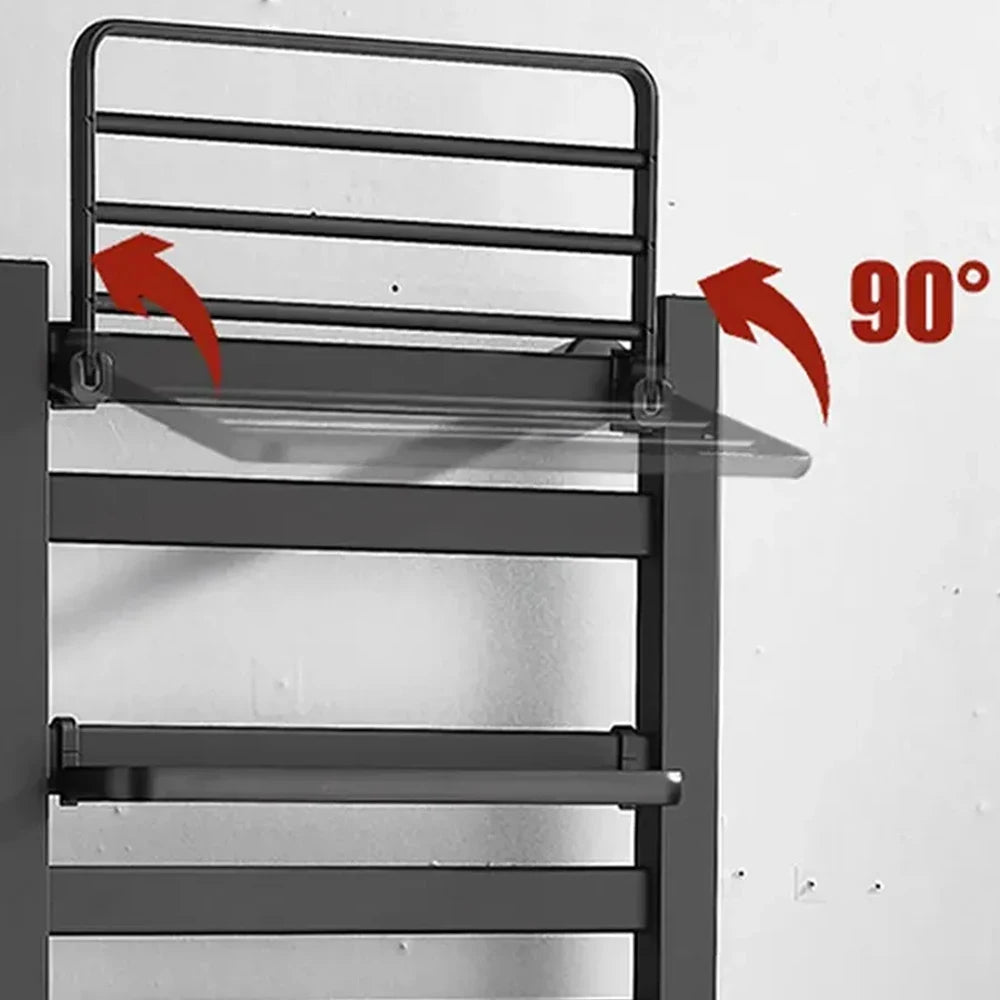 Onyzpily Digital Touch Thermostatic Heated Towel Rack