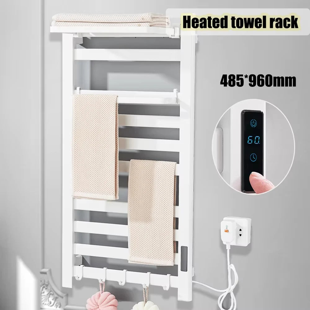 Onyzpily Digital Touch Thermostatic Heated Towel Rack