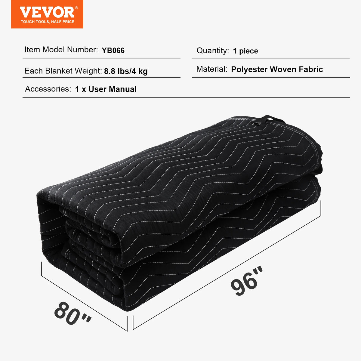 SucceBuy Acoustic Sound Dampening Blanket With Grommets For Home Studio