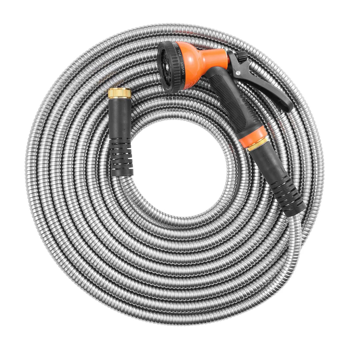 Heavy Duty Metal Garden Hose For Durable Outdoor Yard Watering