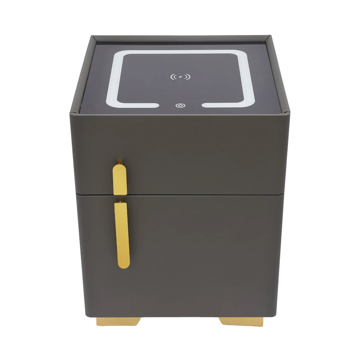 Bedside Charging Cabinet With Bluetooth Speaker And Wireless Charging