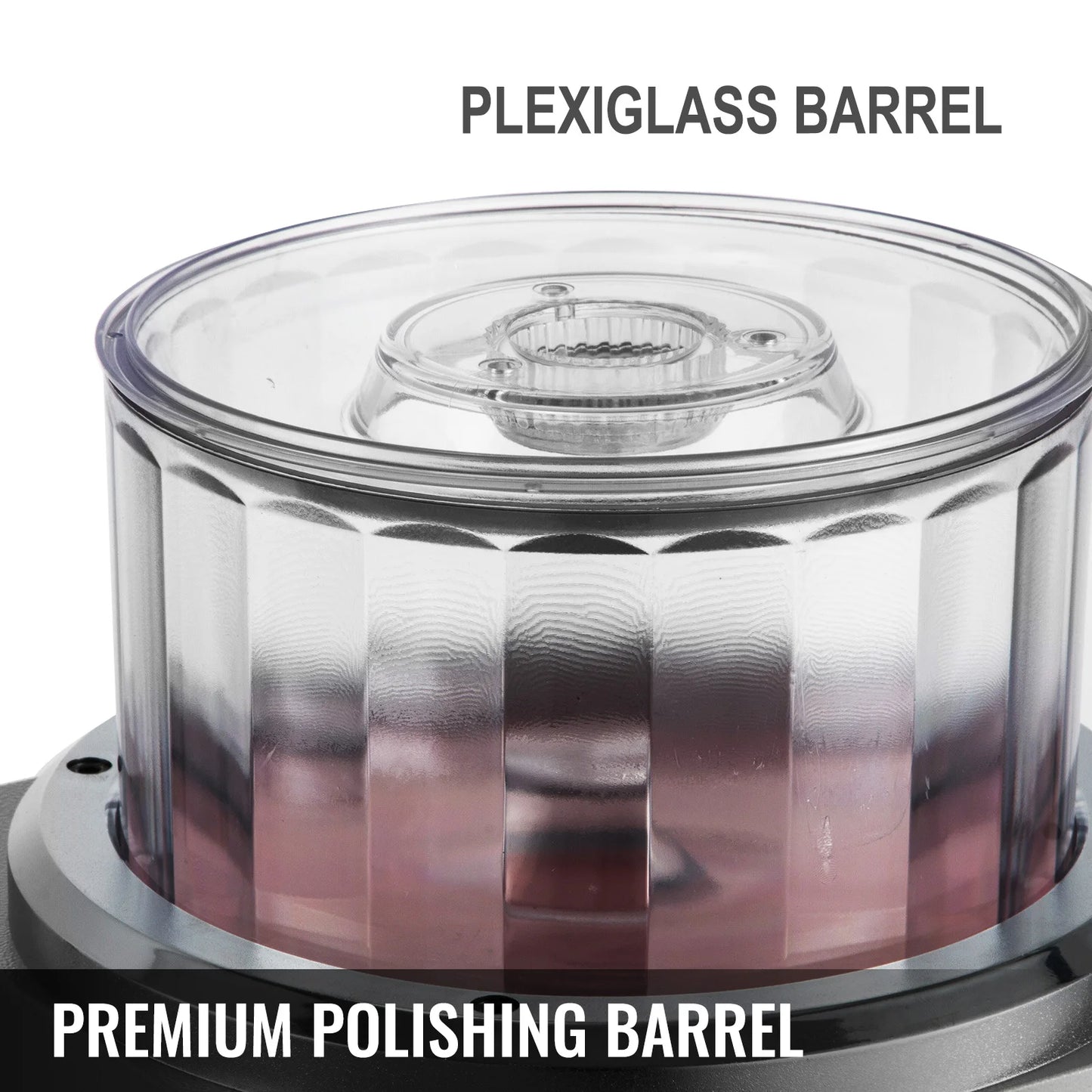 Succebuy Magnetic Tumbler Jewelry Polisher Mini Metal Finishing Machine