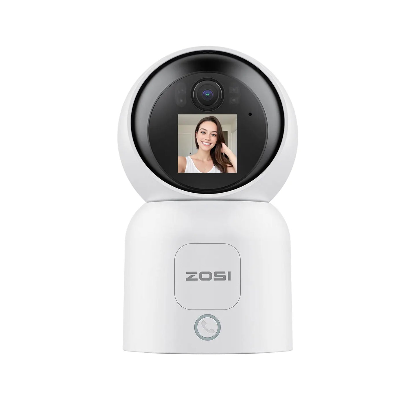 Zosi C528M 2K AI Auto Tracking PTZ Indoor WiFi Security Camera